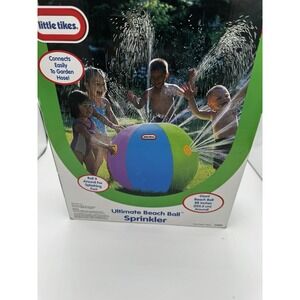 NOB Little Tikes GIANT Ultimate BEACH BALL Sprinkler 88in HOSE CONNECT